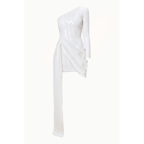 Nadine Merabi Celina White Dress - S - White